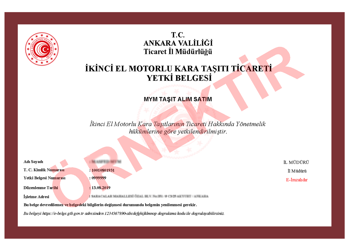 Profesyonel Mesleki Gelişim Belgeleri